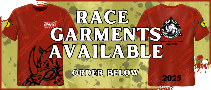 Rhino warrior race garment designs 2025 