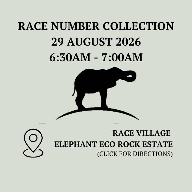 Elephant Rock race number collection 2026
